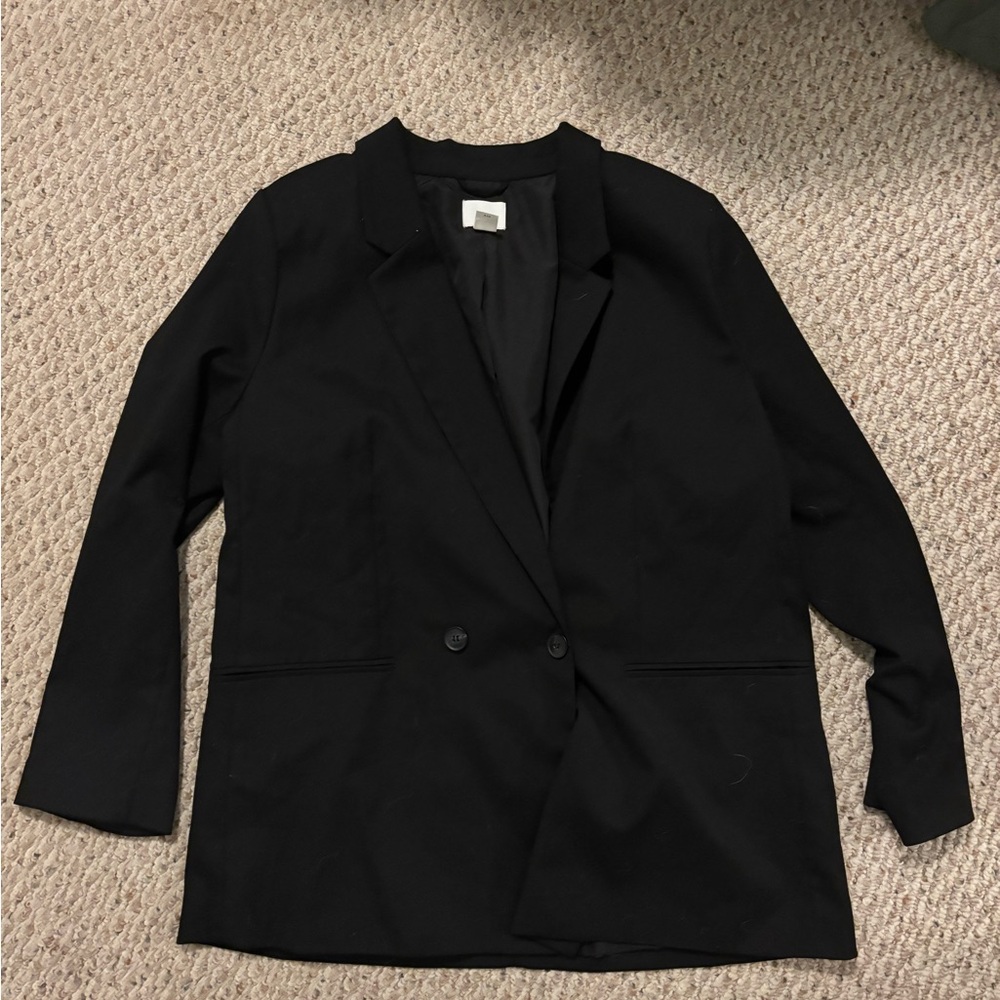 H&M Oversized Black Women's Blazer